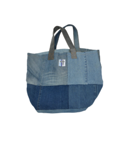 Denim Patch Tote