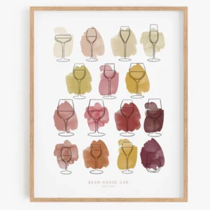 Glassware Wine Art Print