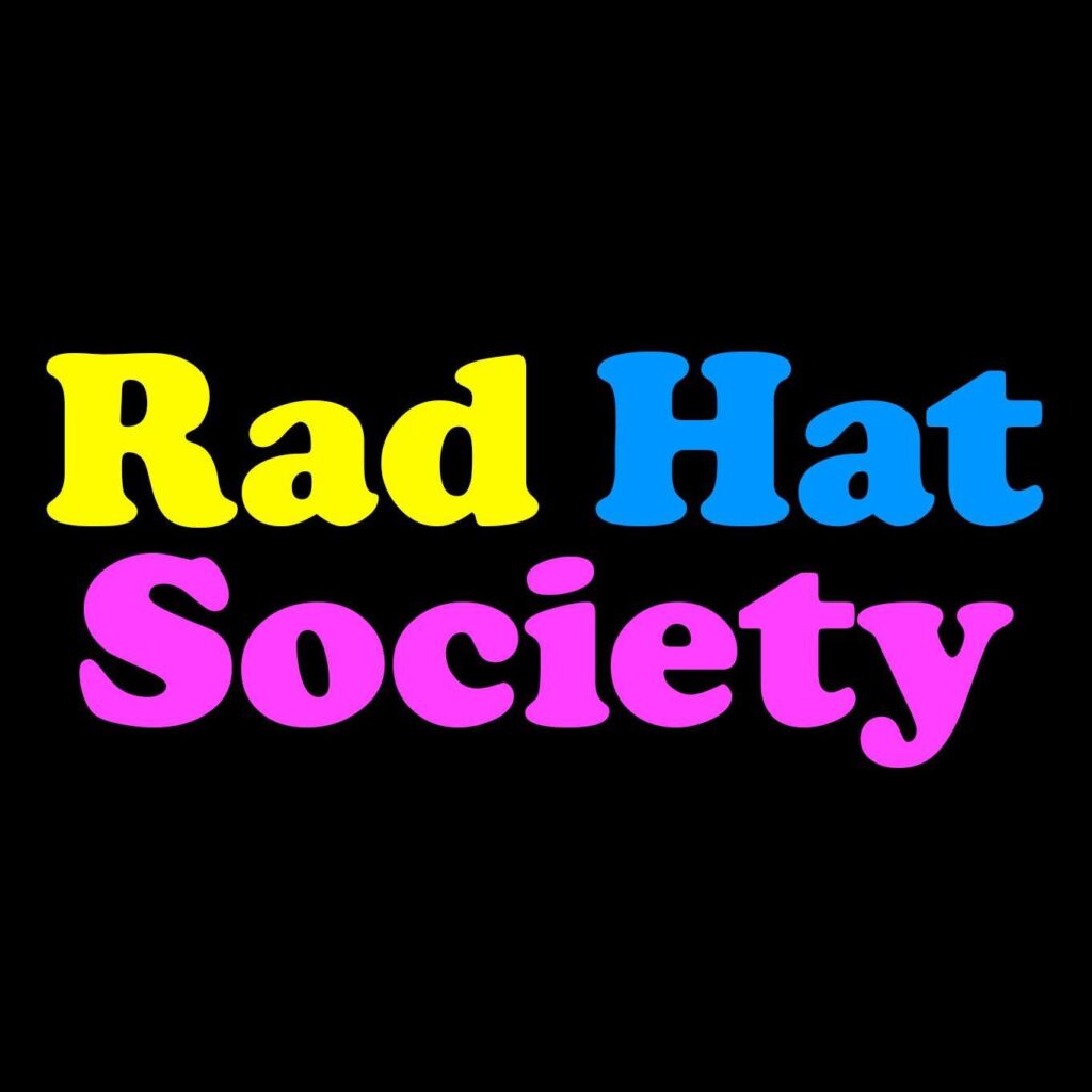 Rad Hat Society on Little Blue Cart