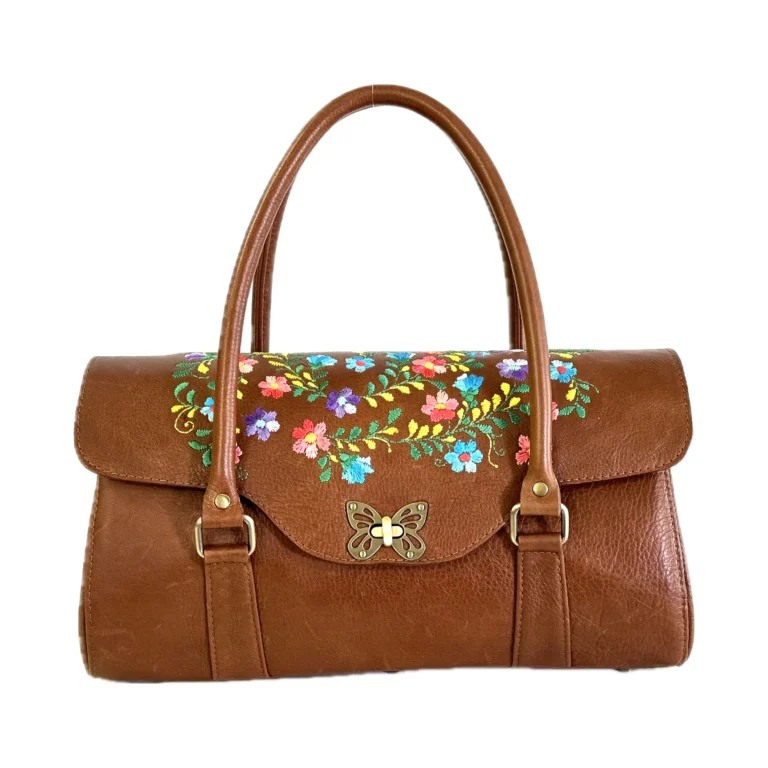 Blossom Satchel Flores DeMexico Beautiful Bags Etc