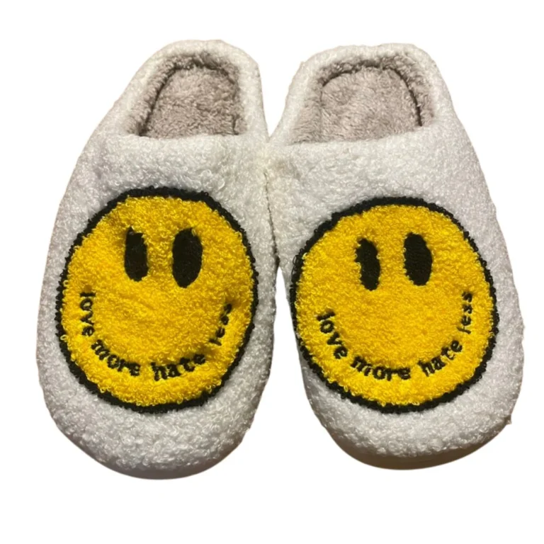 Love More Hate Less Slippers