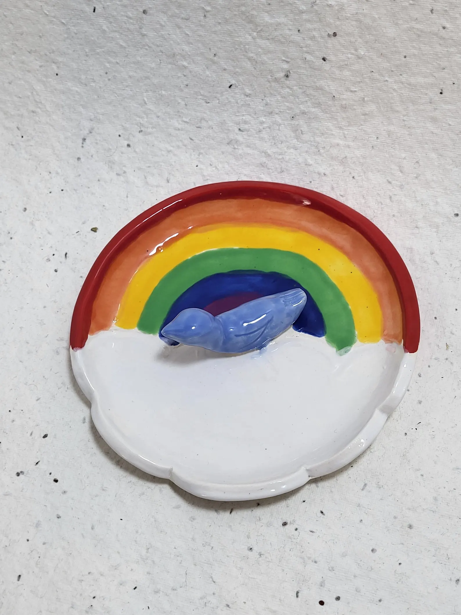 Rainbow Ring Dish New Phase Pottery