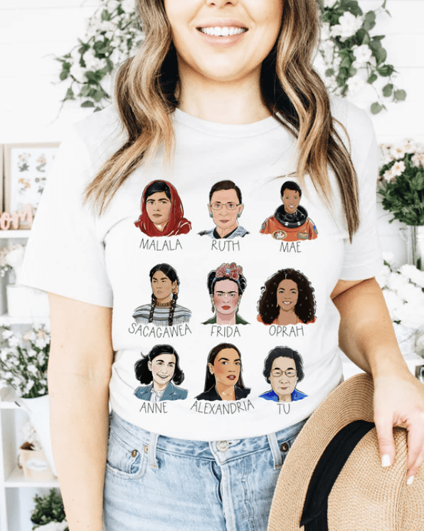 Teacher Noire Womens History Month Tee