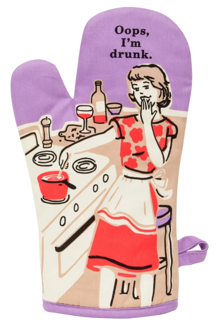 Oops I'm Drunk Oven Mitt