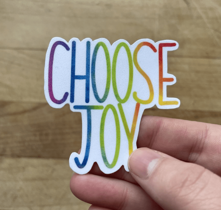 Alexandra N Designs Choose Joy Sticker