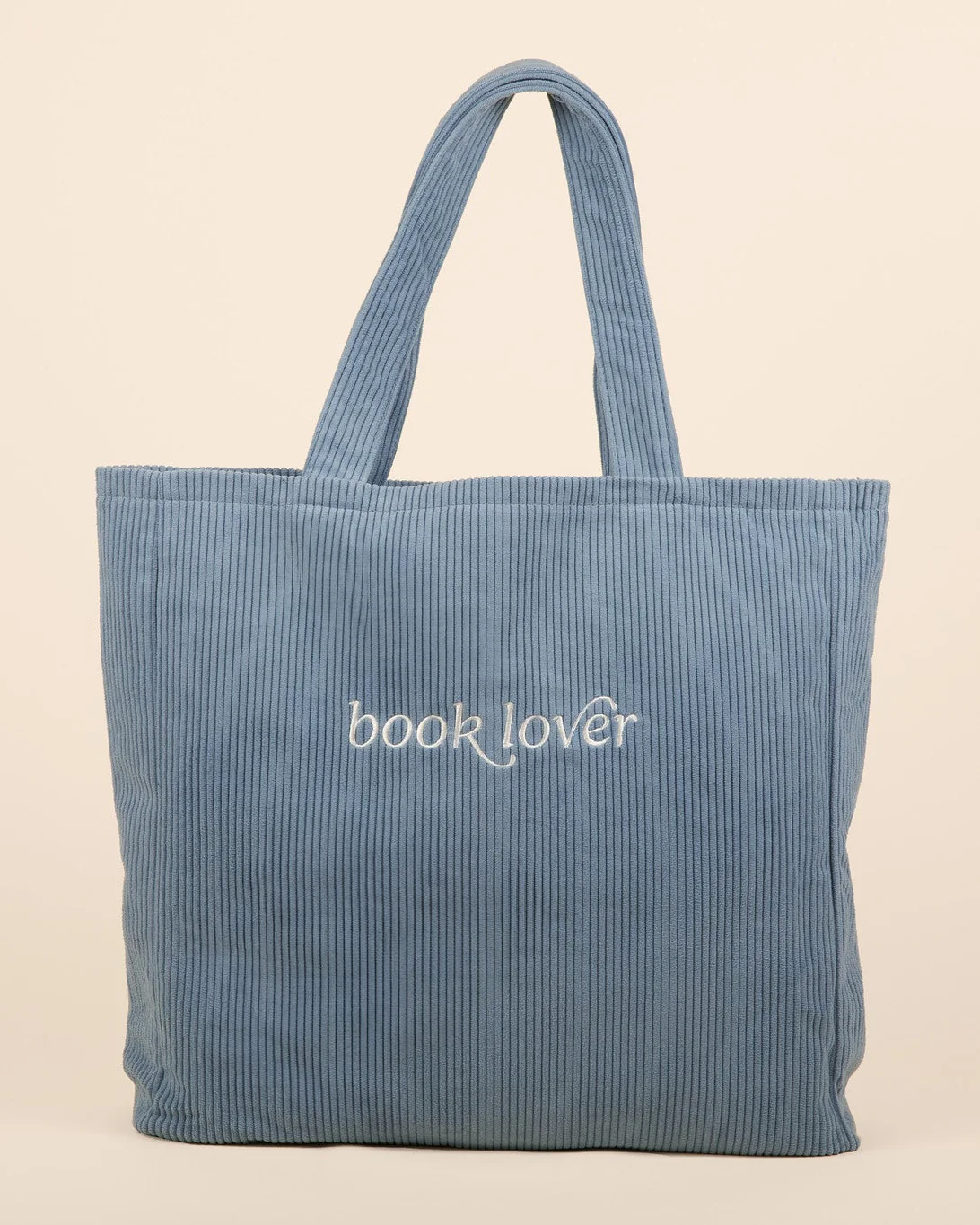 Inkwell Threads Book Lover Corduroy Tote