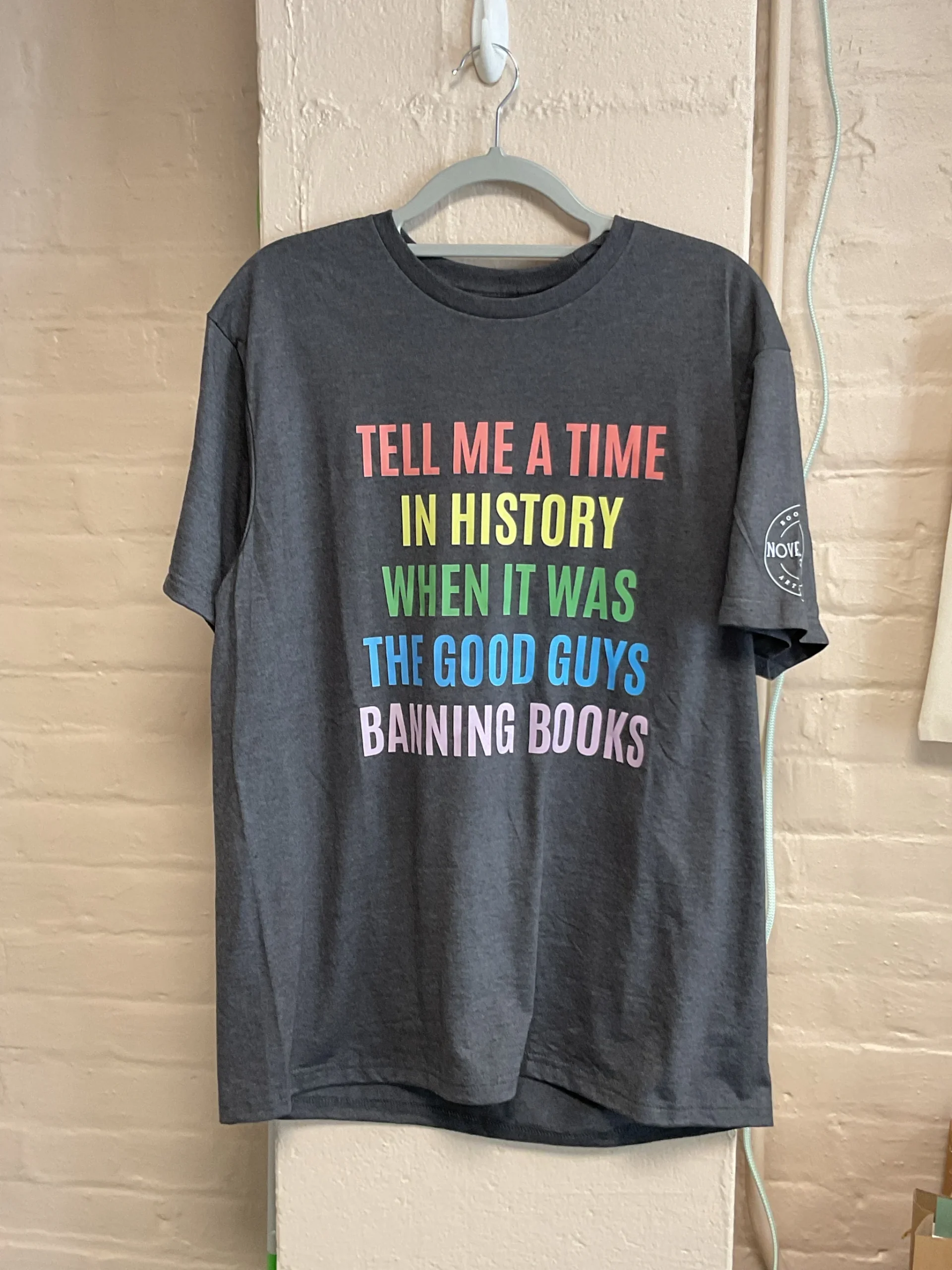 Novel Hearts Banned Books Tee