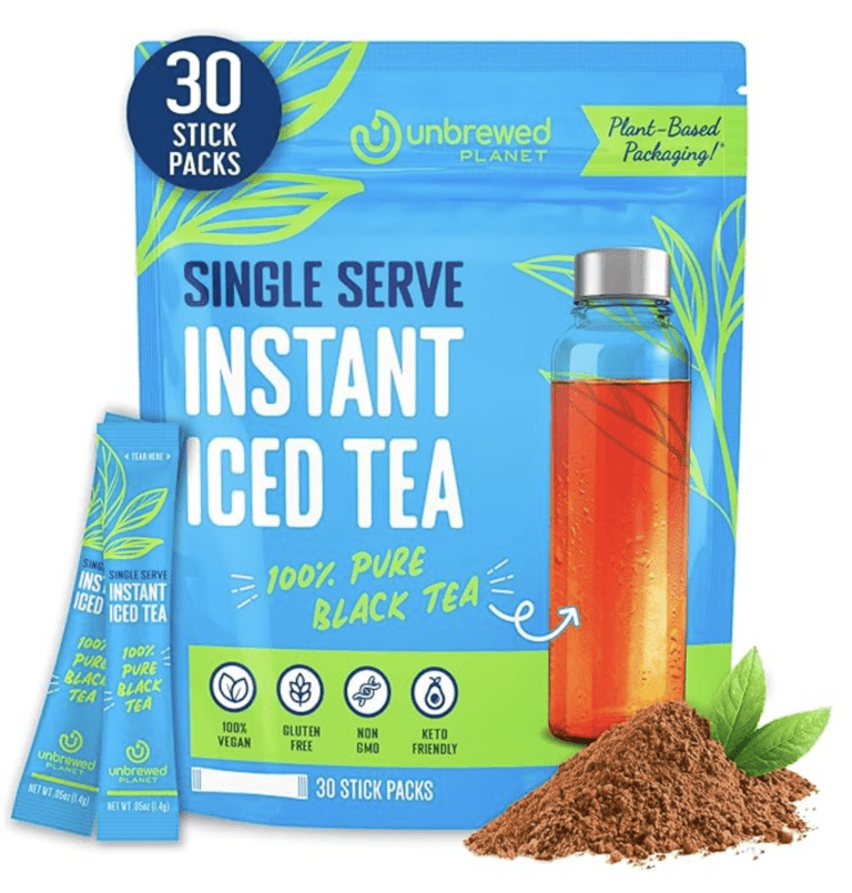 Unbrewed Planet Single Serve instant iced tea