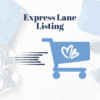 Little Blue Cart Express Lane Listing