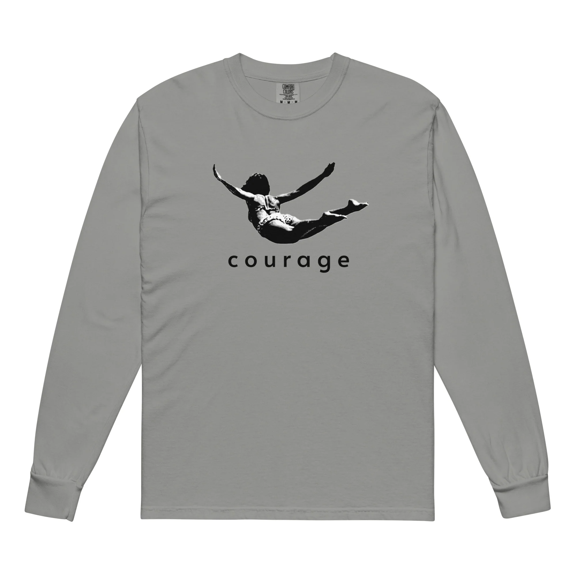 Mrs Barlows Shop Courage Long Sleeve Tee