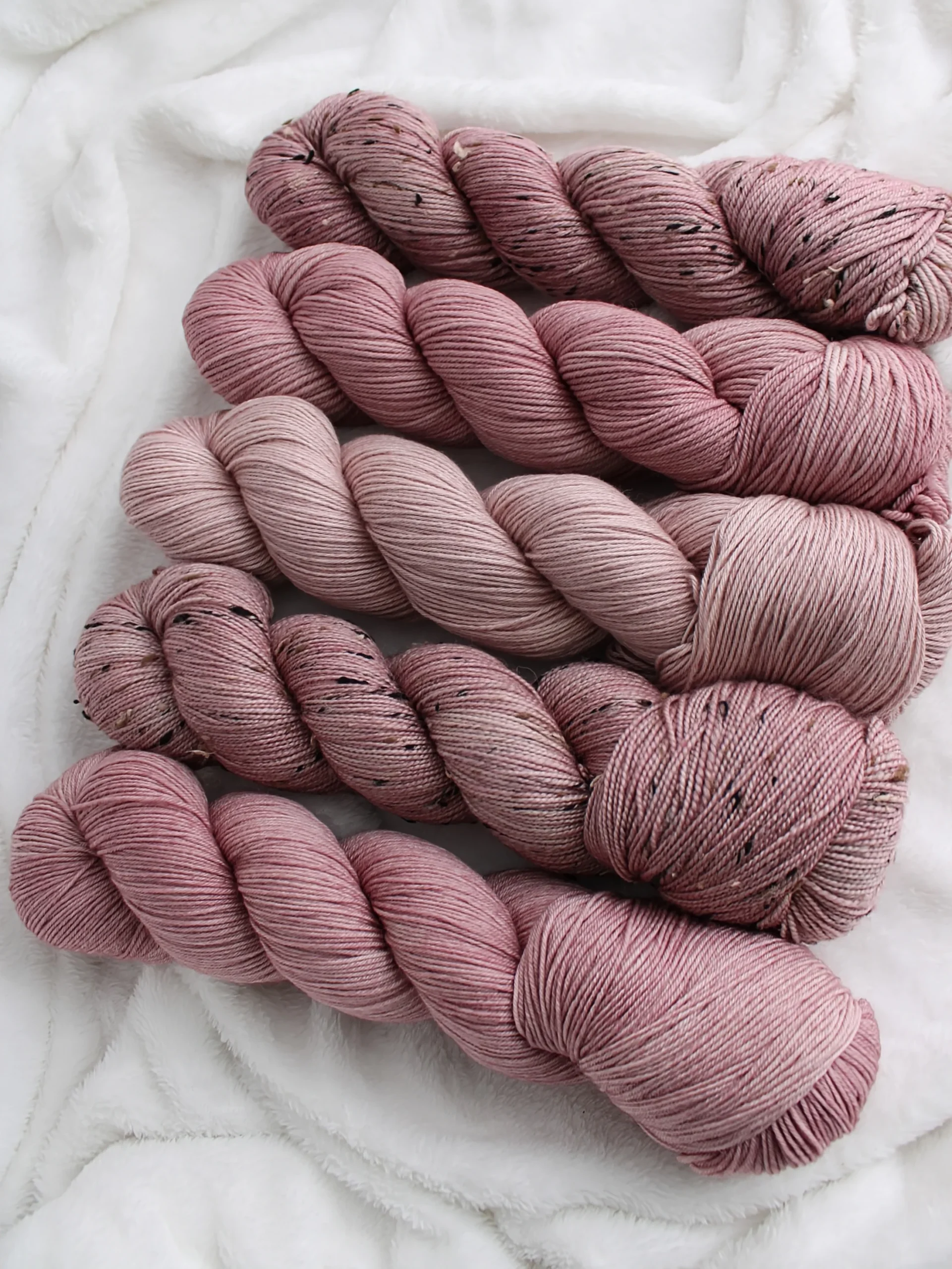 Dyeing Wishes Yarn Co Mauvelous