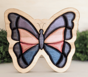 Green Woodworks Butterfly Puzzle