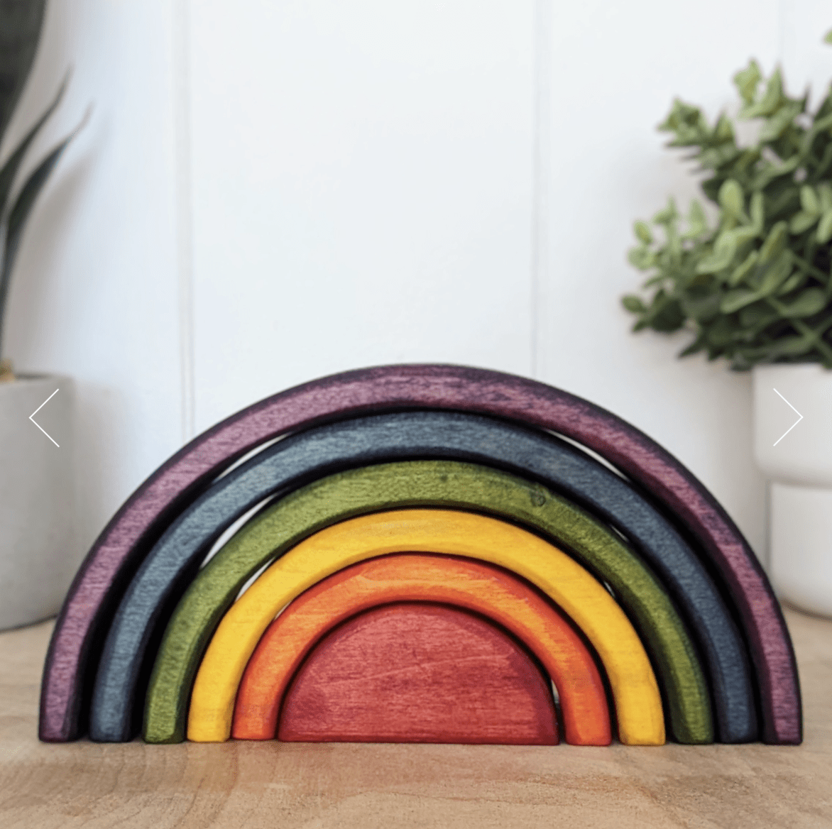Green Woodworks Rainbow Stacker