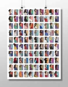 Karen Hallion Illustration She Series -Ultimate Real Women Collection Collage Poster