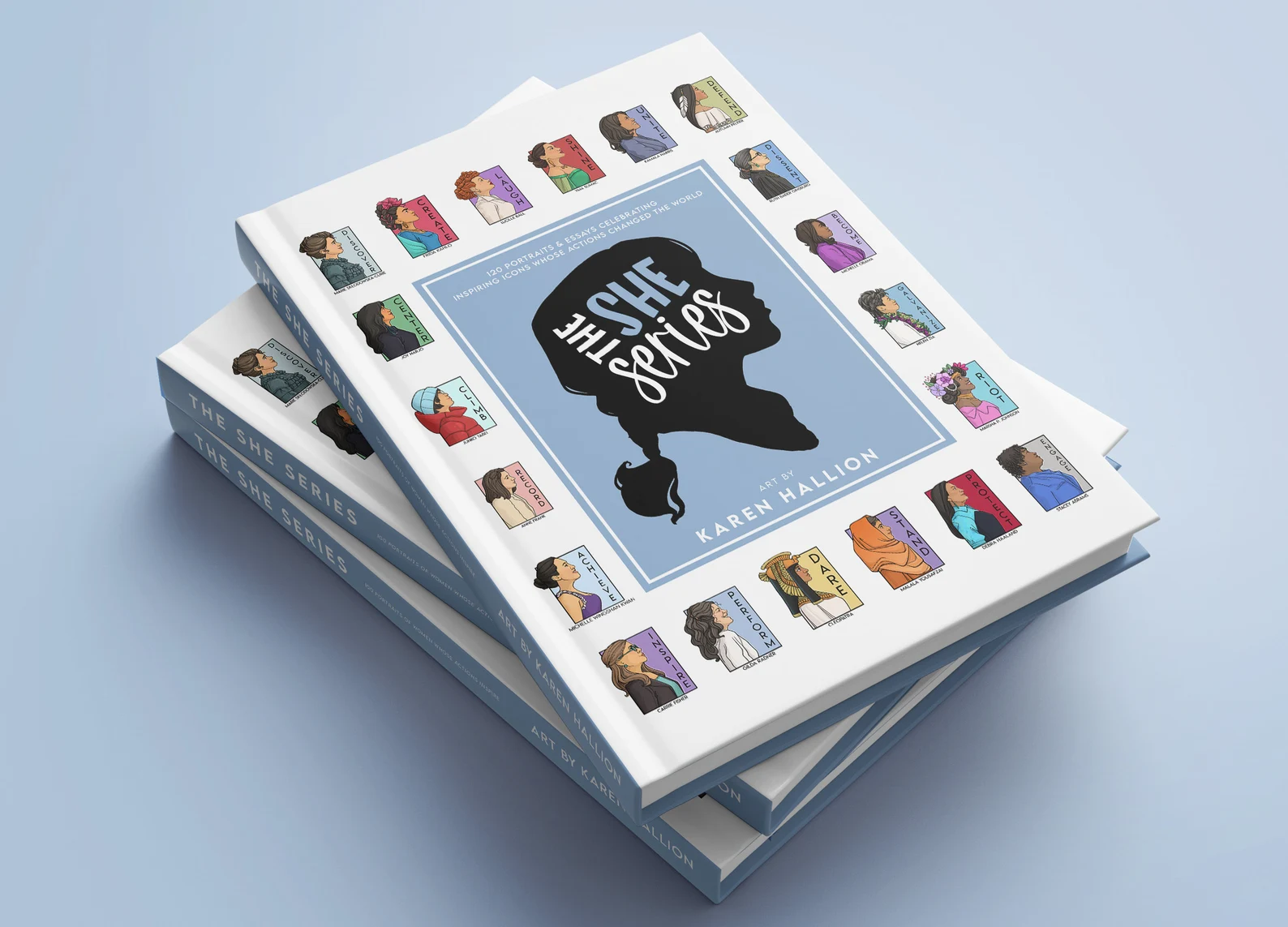 Karen Hallion Illustration The She Series Book