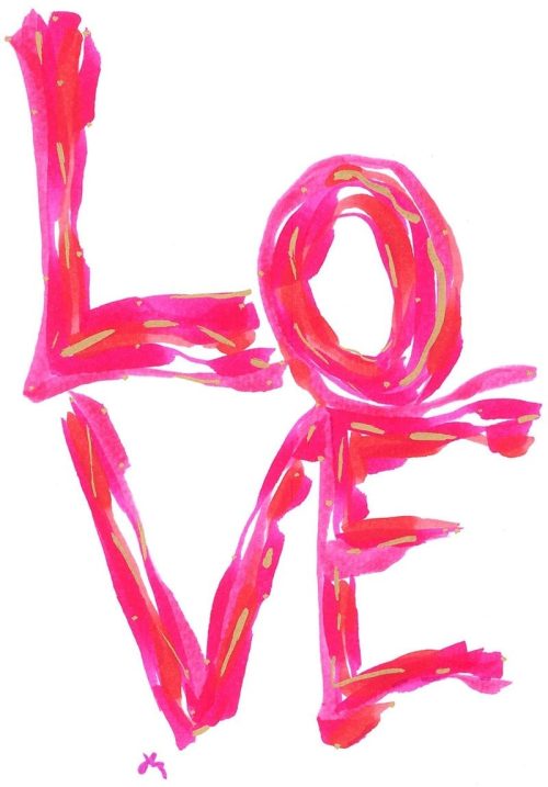 Love Canvas Dori Desautel Broudy Gallery of Good