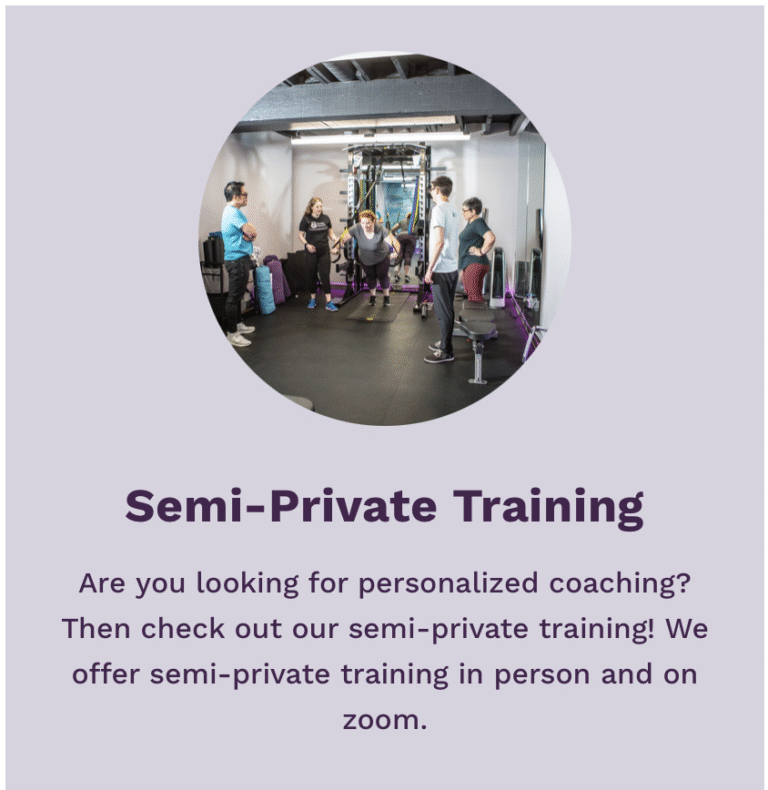Rozzie Fitness Semi-Private Training