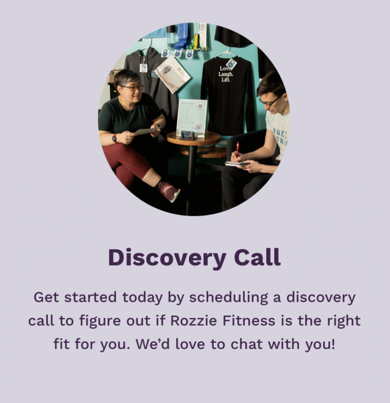 Rozzie Fitness Discovery Call