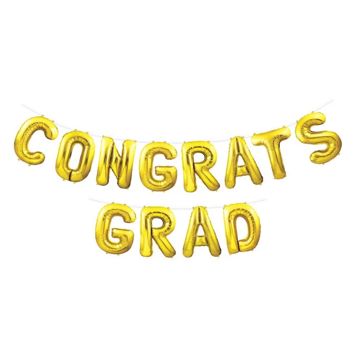 Wild Cat Gift & Party Congrats Grad Balloons