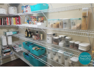 Chaos Theory Organizing Pantry