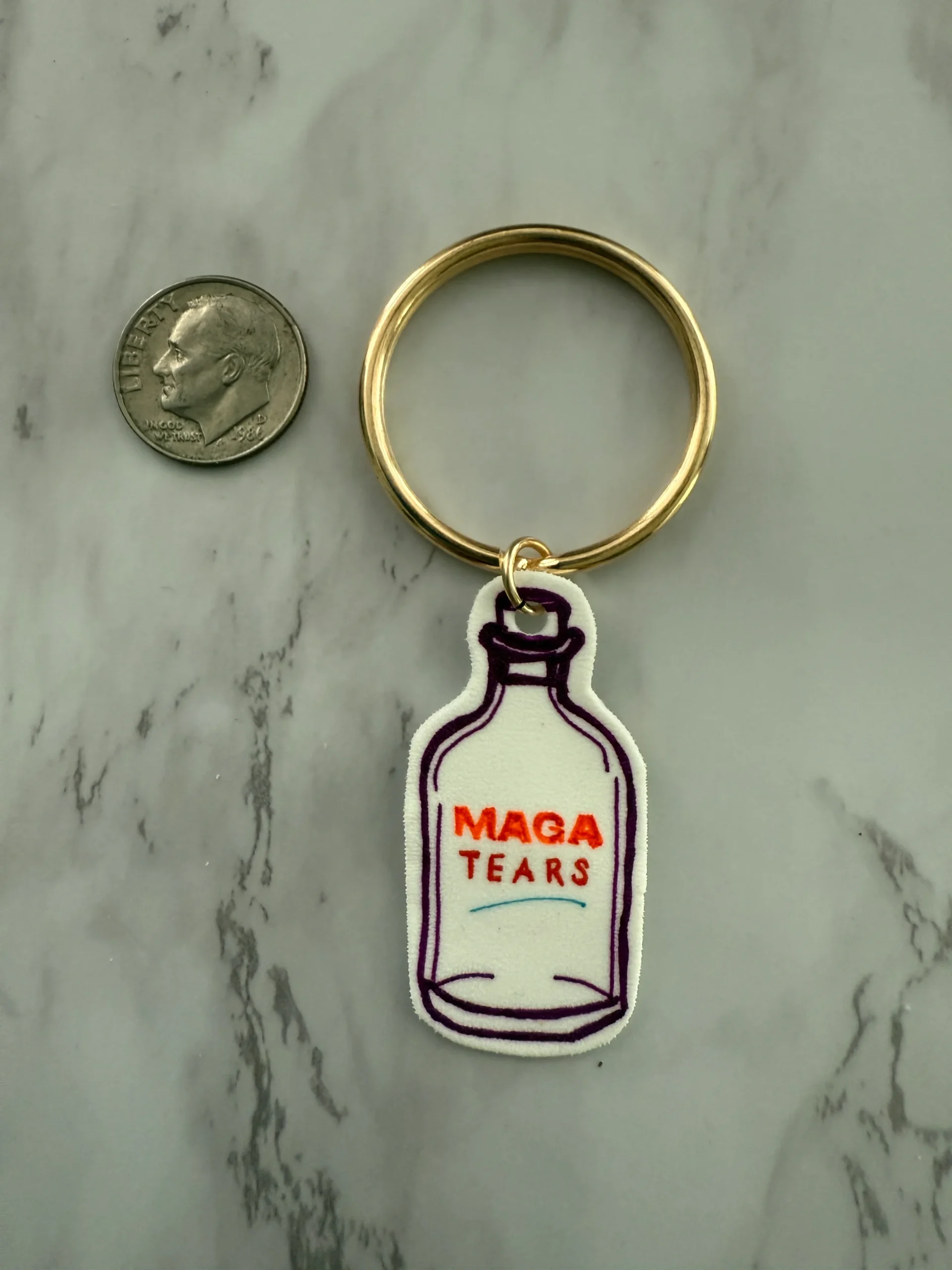 History's Jewel Box MAGA Tears Charm