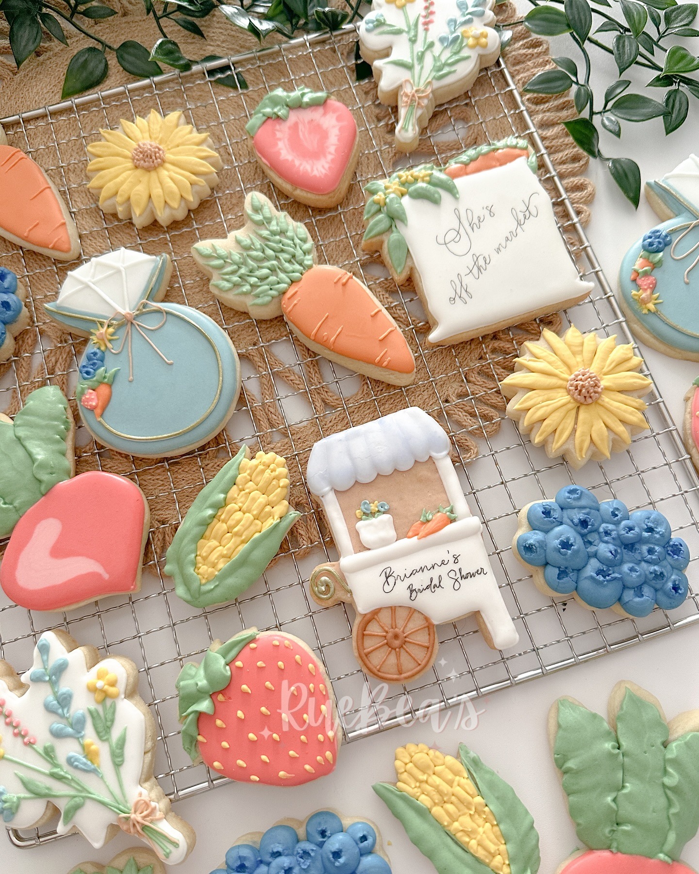 RueBaes Sweet Treats Custom Cookies