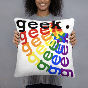 The Wits End Geek Pride Pillow