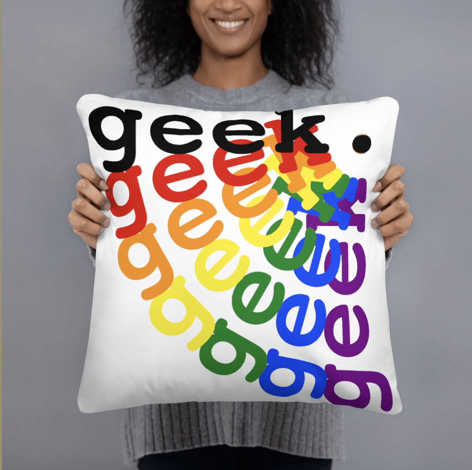 The Wits End Geek Pride Pillow