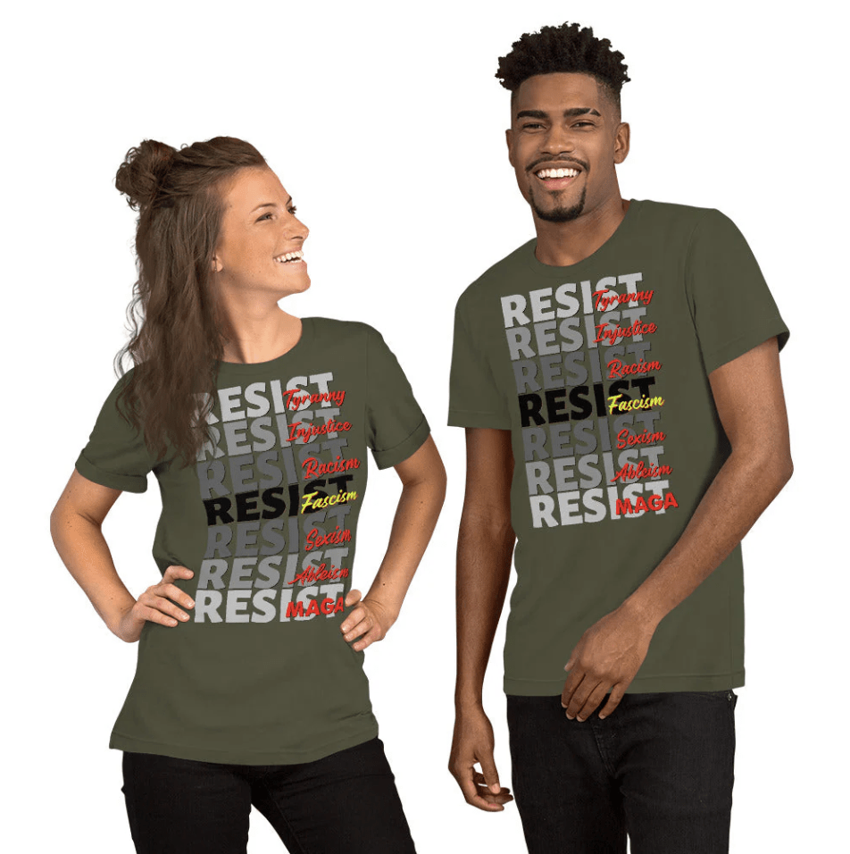 The Wits End Resist Multiple Tee