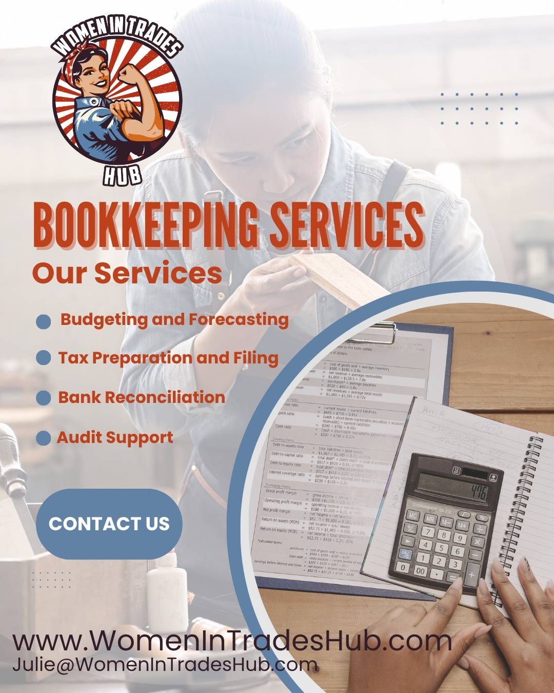 Women In Trades Hub Bookkeeping Services
