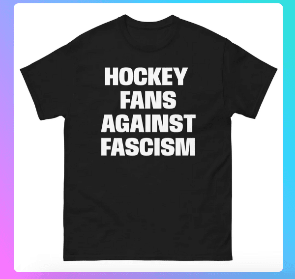 Double Hockey Stix Hockey Fans Against Fascism