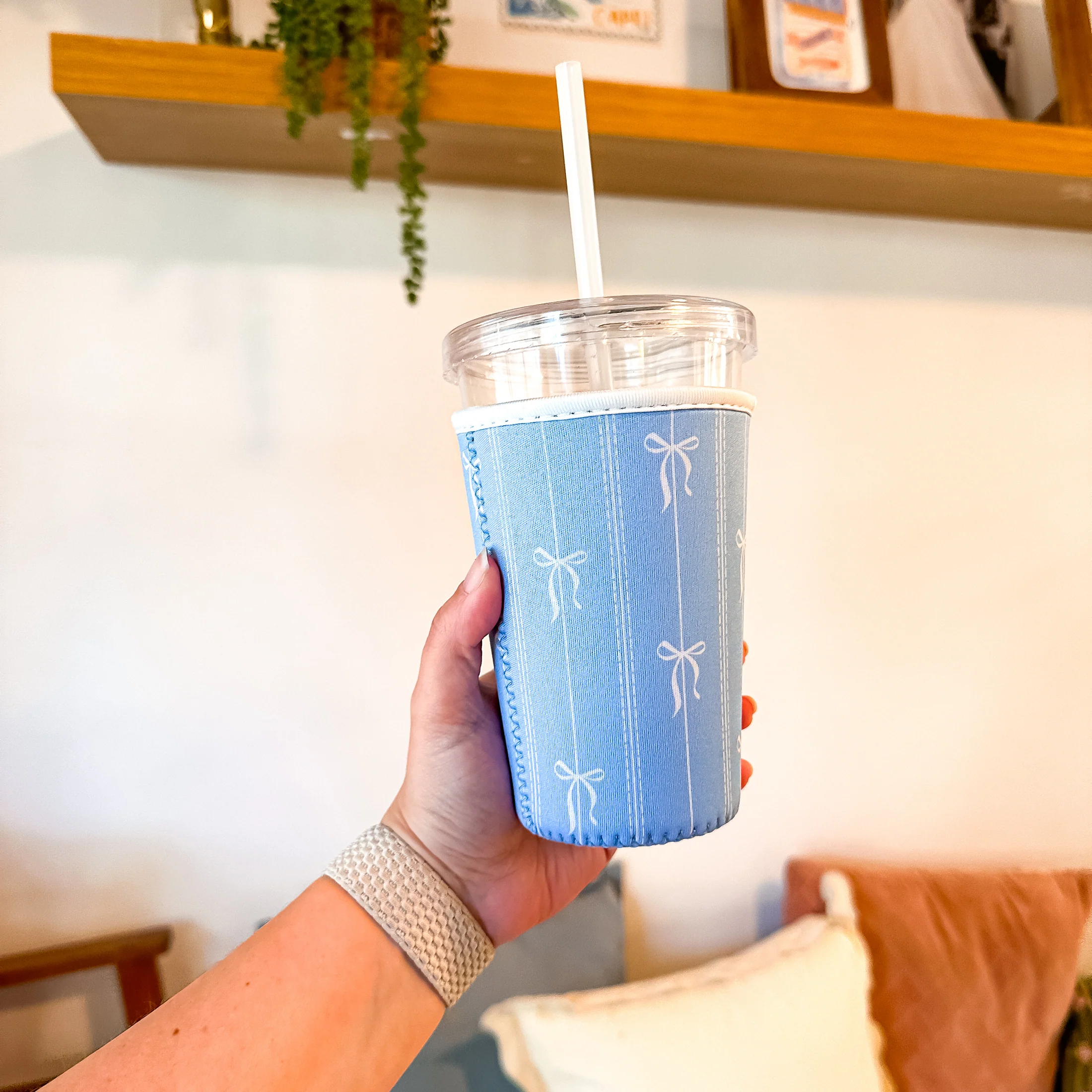 Oak Shore Collective Blue Belles Coffee Sleeve