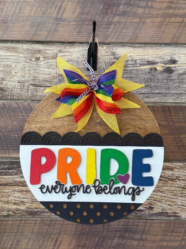 Rustic Rhode Pride Everyone Belongs
