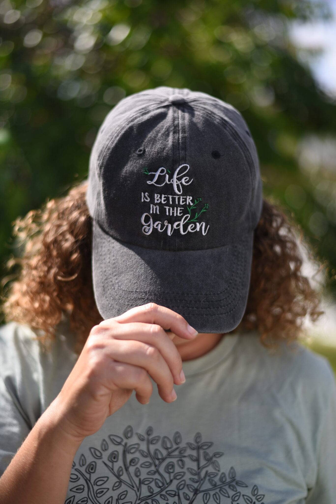 Native Roots Garden Studio - Little Blue Cart