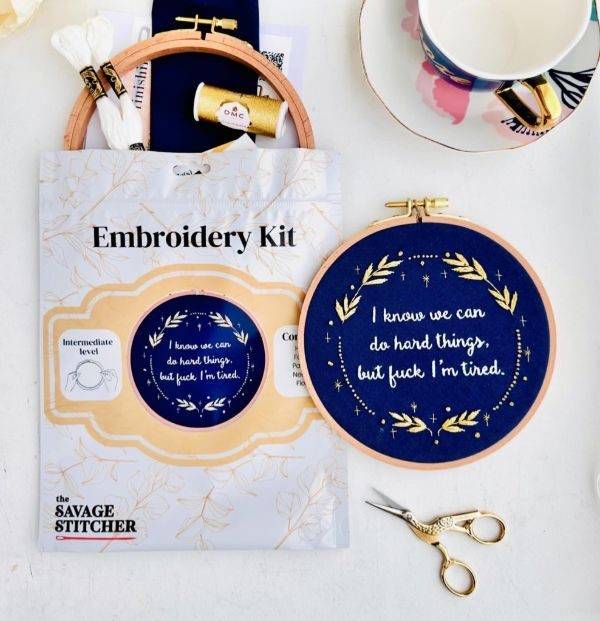 The Savage Stitcher Embroidery Kit