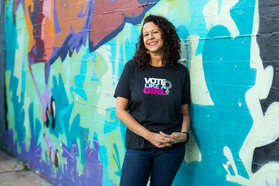 Vote Like a Girl Tee