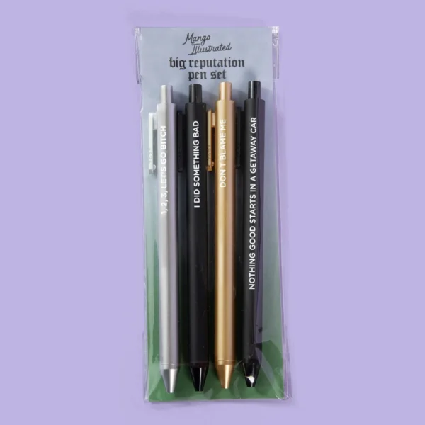 Big-Reputation-Gel-Pen-Set-MangoIllustrated-600x600