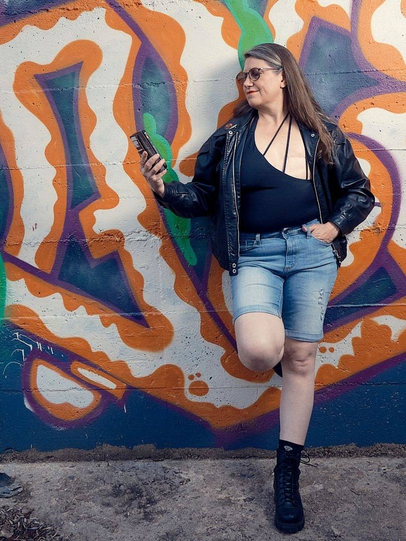 Sunrays Tankini in black