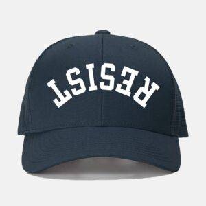 Little Blue Cart Resist Embroidered Hat