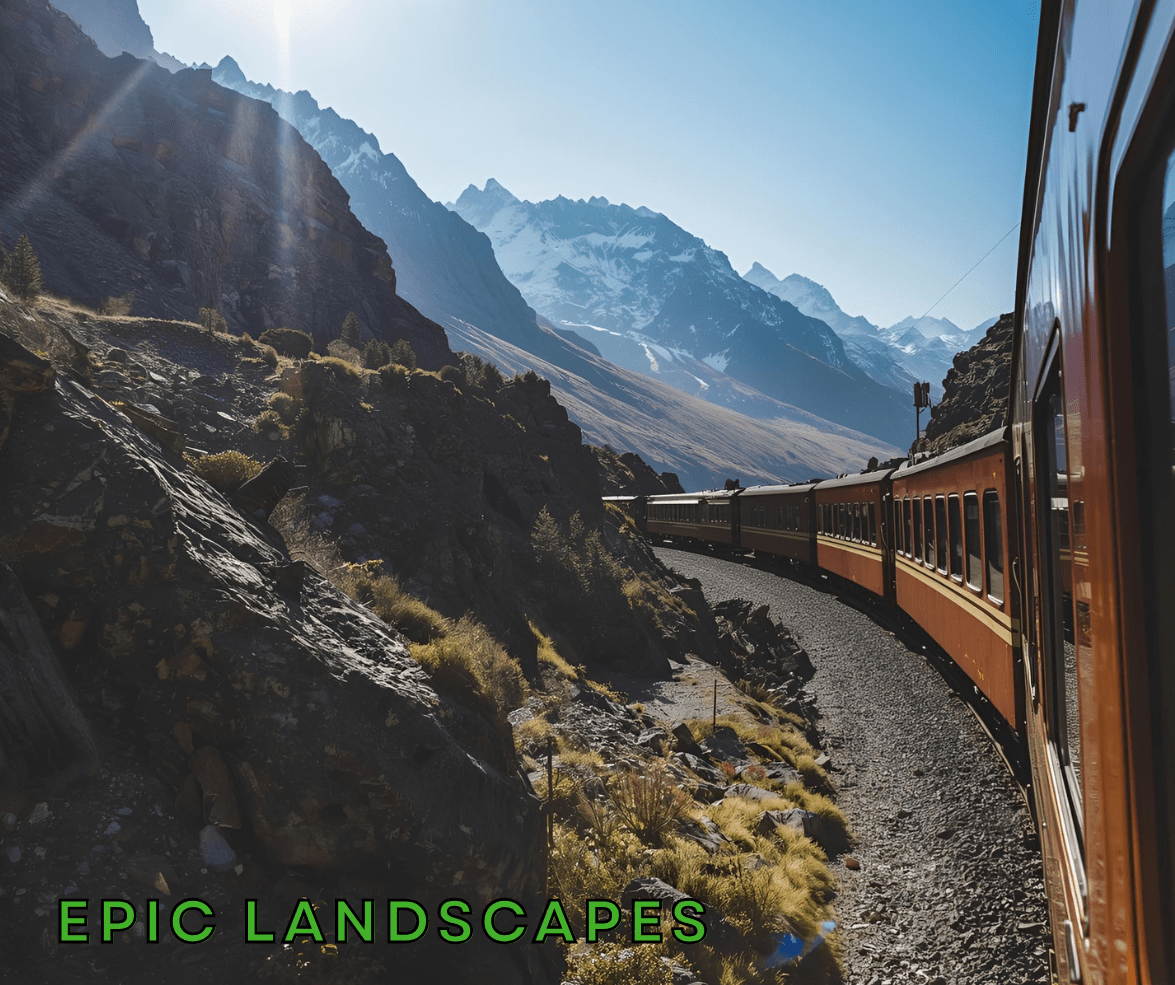 Rail journeys, European getaways, and scenic cross-country routes