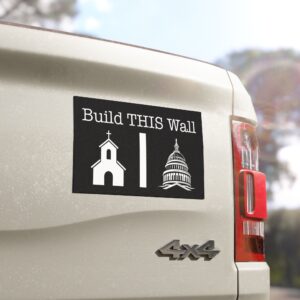 Build This Wall Magnet Liberal Lawn