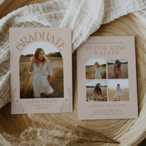 Graduate Wildflower Arch Party Paper Co