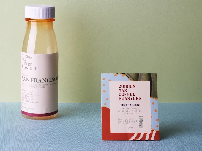Common Man Coffee Roasters Product Labels