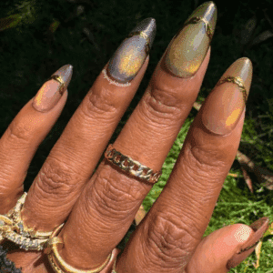 Raquel Small- Spicy Bite Nails