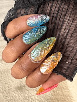 Raquel Small- Spicy Bite Nails