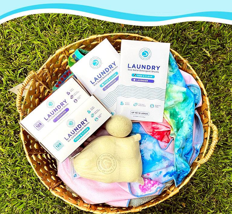 Seas of Action products in a basket