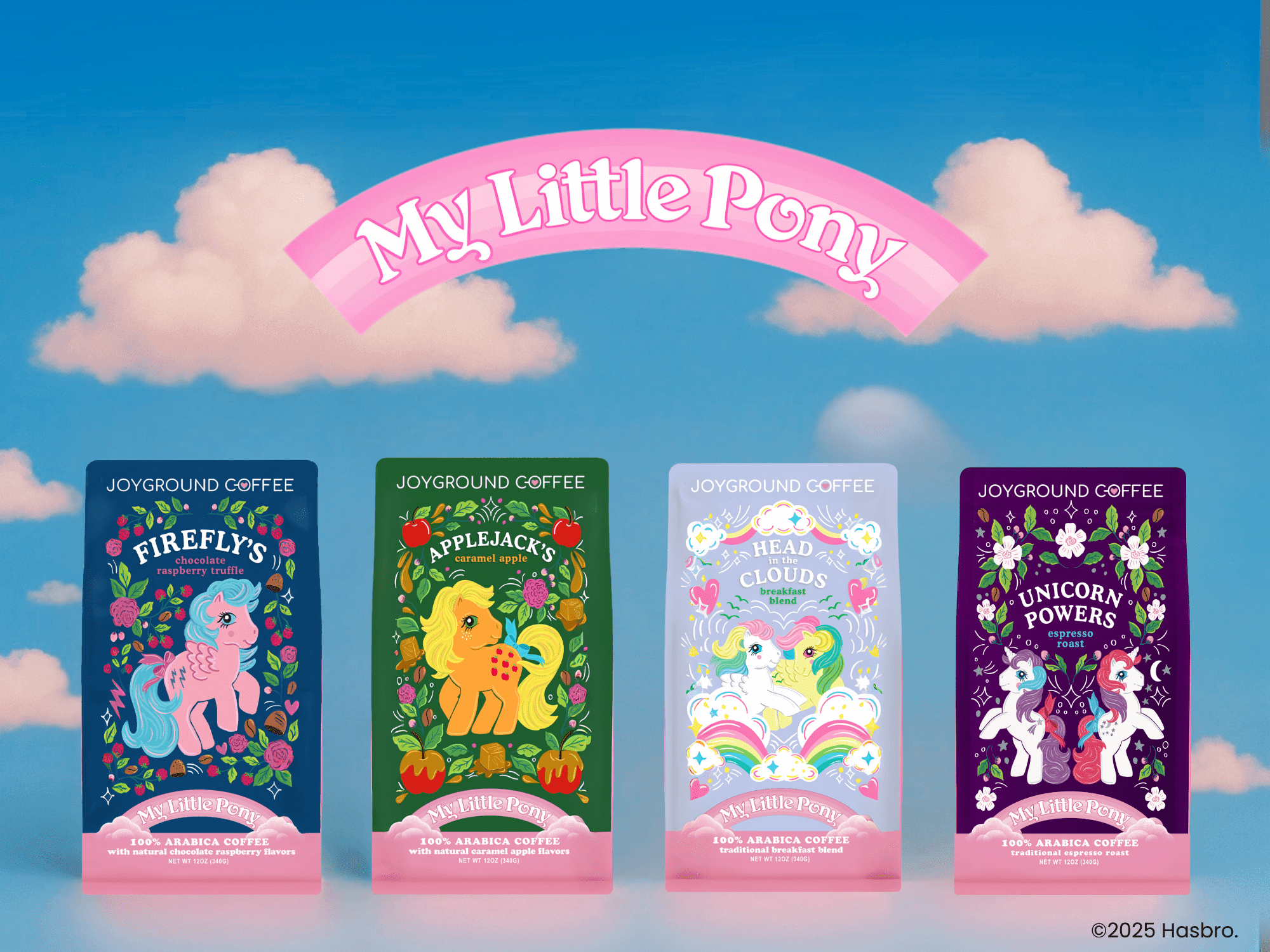 Joyground Coffee's My Little Pony coffee collection