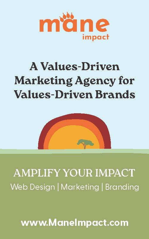 Mane Impact, values-driven marketing for social impact brands