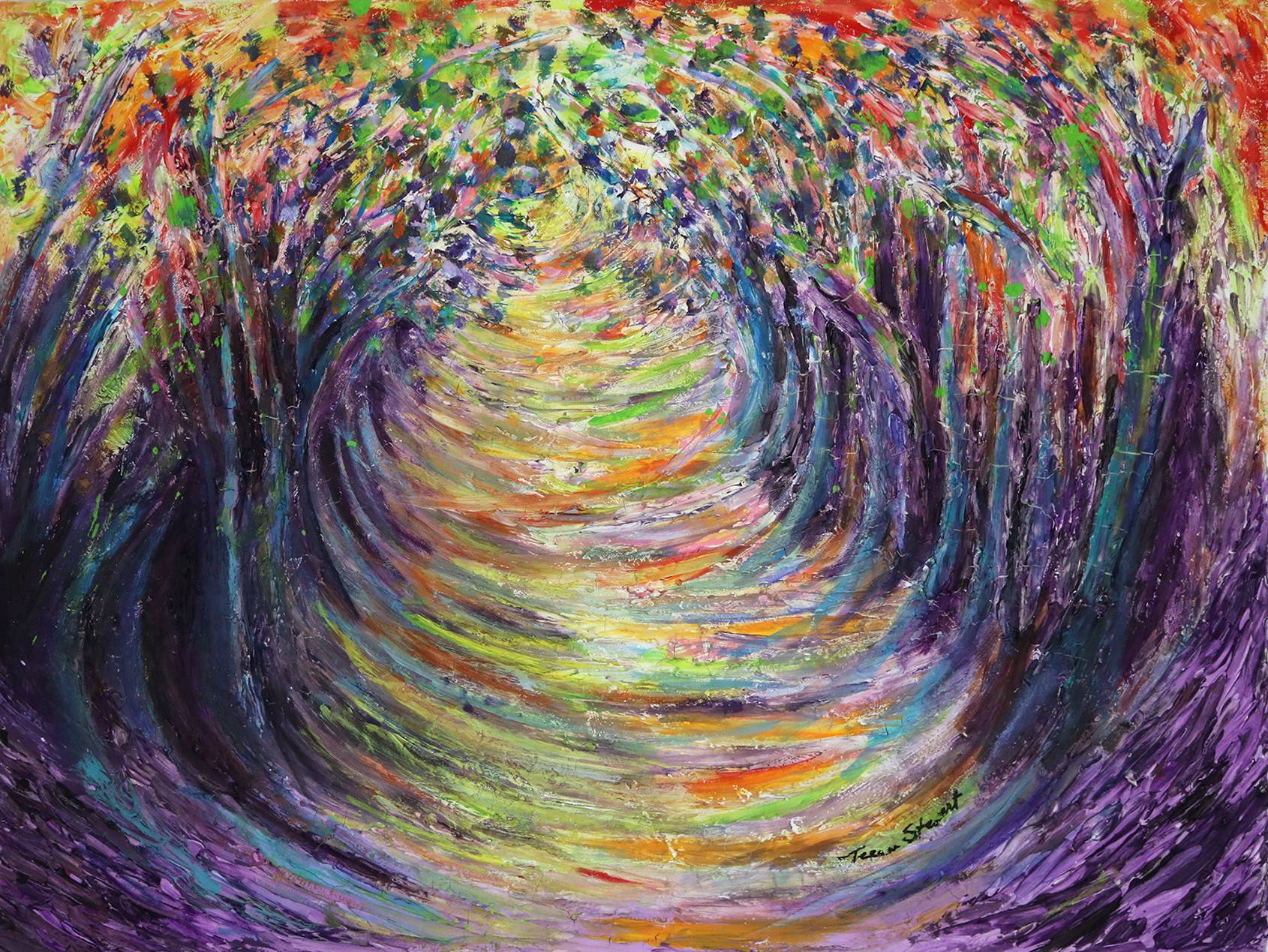 tunnel of trees