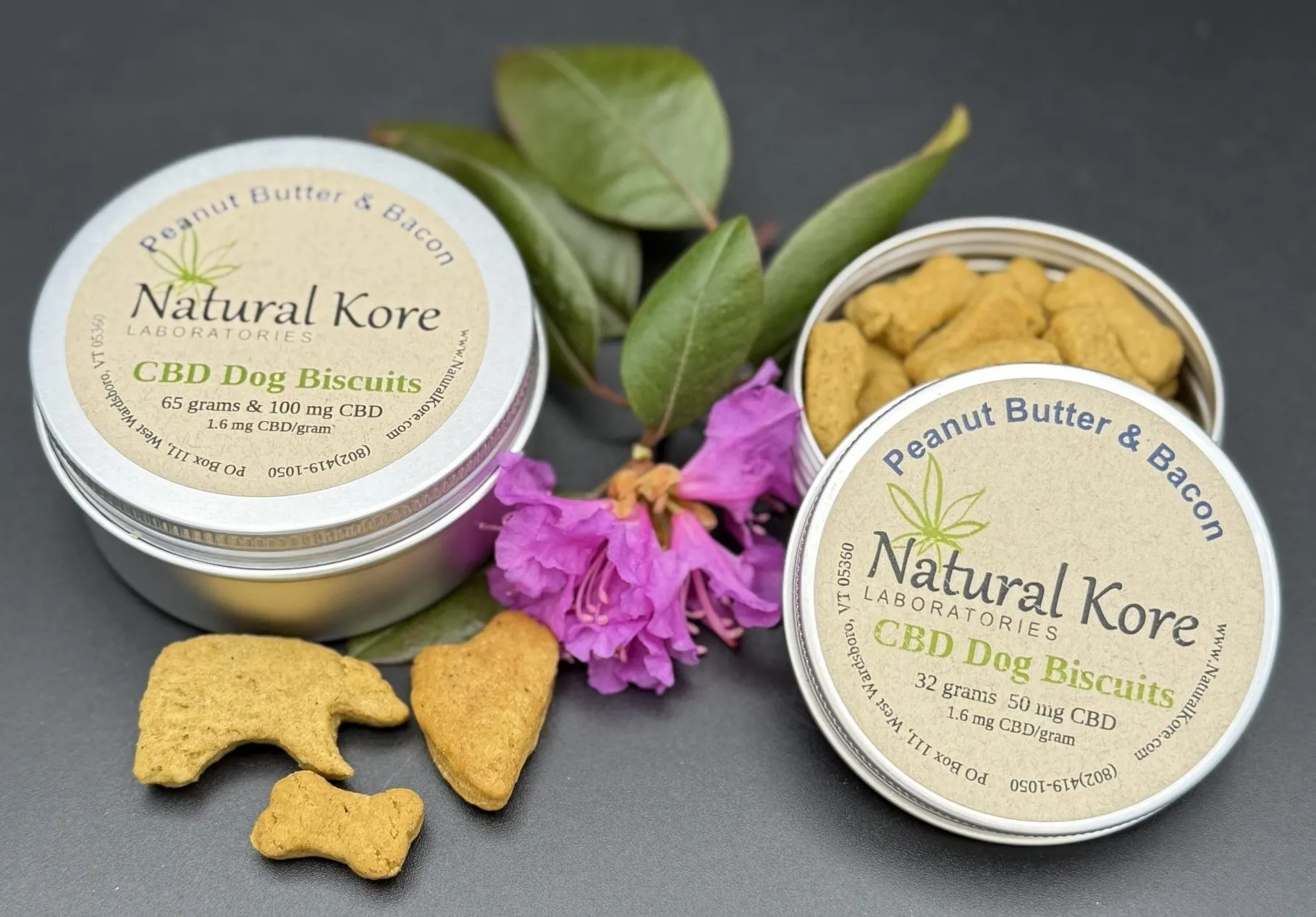 Natural Kore Crunchy CBD Dog Biscuits